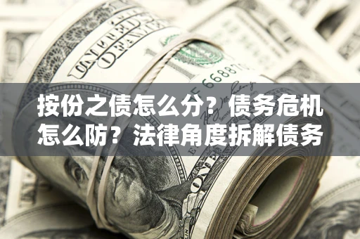 北京按份之债怎么分？债务危机怎么防？法律角度拆解债务分配与风险自保指南
