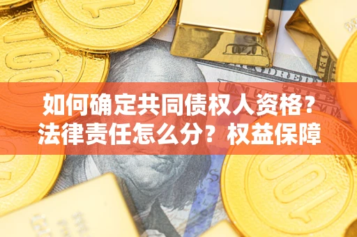北京如何确定共同债权人资格？法律责任怎么分？权益保障技巧揭秘！