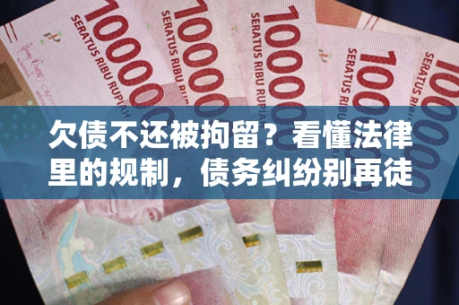 北京欠债不还被拘留？看懂法律里的规制，债务纠纷别再徒劳奔波