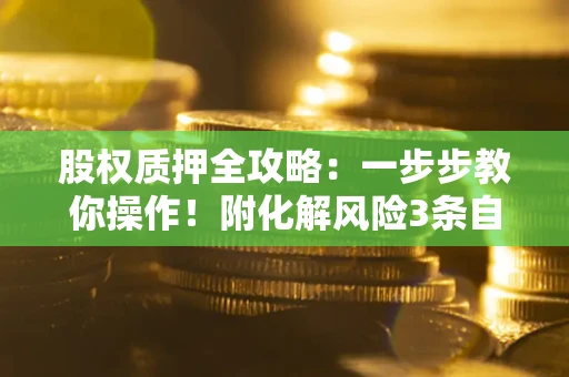 北京股权质押全攻略：一步步教你操作！附化解风险3条自救法则