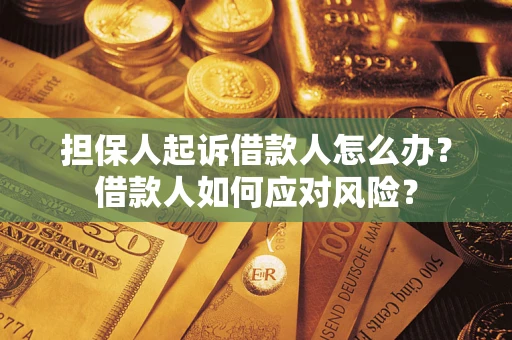 北京担保人起诉借款人怎么办？借款人如何应对风险？