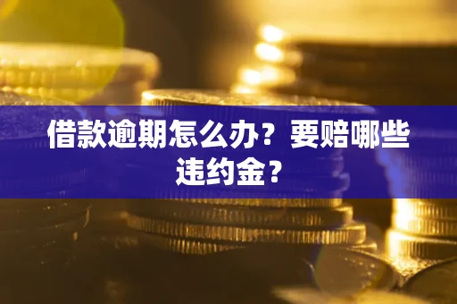 北京借款逾期怎么办？要赔哪些违约金？