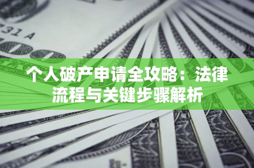 北京个人破产申请全攻略：法律流程与关键步骤解析