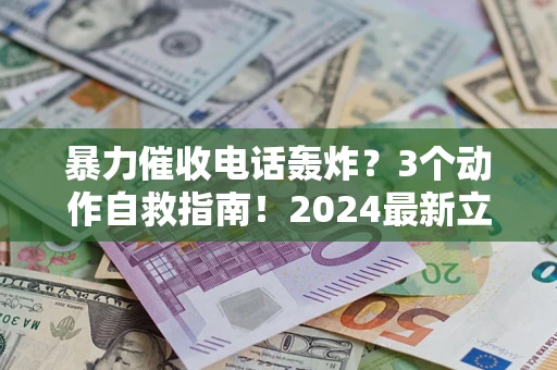 北京暴力催收电话轰炸？3个动作自救指南！2024最新立案标准全解析