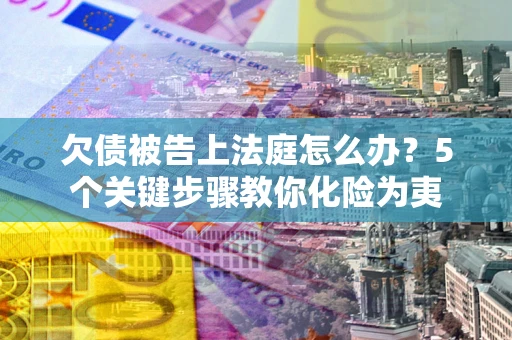 北京欠债被告上法庭怎么办？5个关键步骤教你化险为夷