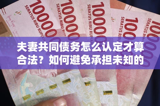 北京夫妻共同债务怎么认定才算合法？如何避免承担未知的债务风险？